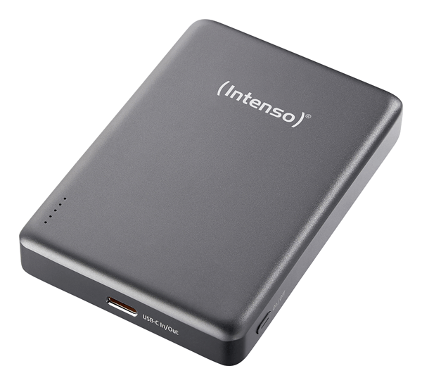 Intenso Powerbank MW10000 MagSafe Gris