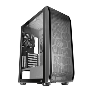 MARS-GAMING--MC-PRO2-Torre-Profesional-E-ATX-Sistema-CPU-FREEZER-5-Ventiladores-Ultra-silenciosos-y-Frontal-Metal-Mesh-Negro--Negro