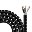 AISENS-Organizador-De-Cable-En-Espiral-25mm-Negro-3.0-m