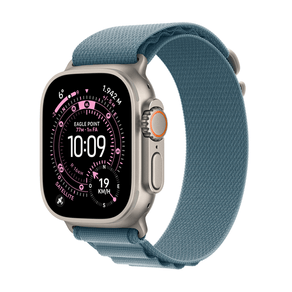 Apple-Watch-Ultra-3-GPS---Cellular-49mm-Natural-Titanium-Case-with-Light-Blue-Alpine-Loop---Medium