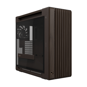 Asus--ProArt-PA602-Wood-Edition-Retro-Brown---Tempered-Glass-Panel--Marron