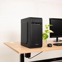 Miniatura 5 de TOOQ  Caja Minitorre Micro-ATX “DODEKA ULTRA” Negra  Negro Incluye Fuente