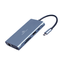 ADAPTADOR-MULTIP-GEMBIRD-USBC-7EN1-HUB3.0HDMIVGAPDLECTOR-TARJETASAUDIOGRIS