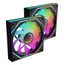 KIT-2xVENTILADOR-INTERNO-ARGB-MARS-GAMING-MF3DPROX2R-NEGRO-120mm-ARGB-360º-PWM-ASPAS-INVERTIDAS