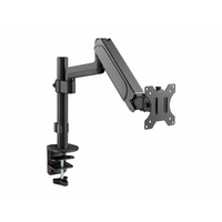 Miniatura 1 de SOPORTE PANTALLA PARA MESA 17" - 32" ALUMINIO MUELLE DE GAS EQUIP INCLINABLE Y GIRATORIO 360º  MAX VESA 100X100 HASTA 9KG