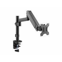 Miniatura 2 de SOPORTE PANTALLA PARA MESA 17" - 32" ALUMINIO MUELLE DE GAS EQUIP INCLINABLE Y GIRATORIO 360º  MAX VESA 100X100 HASTA 9KG