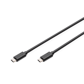 USB-Type-C-connection-cable--type-C-to-C-M-M--1.0m--3A--480MB--Versi-n-2.0--negro