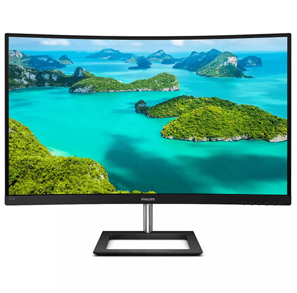 MONITOR 32" DP HDMI VGA PHILIPS 325E1C/00 VA QHD 2560x1440 75hz 4ms 250cd VESA 100x100 NEGRO