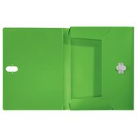 Miniatura 4 de CARPETA POLIPROPILENO DE PROYECTOS 38MM Y CIERRE BROCHE GIRATORIO A4 RECYCLE VERDE LEITZ 46230055
