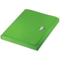 Miniatura 5 de CARPETA POLIPROPILENO DE PROYECTOS 38MM Y CIERRE BROCHE GIRATORIO A4 RECYCLE VERDE LEITZ 46230055