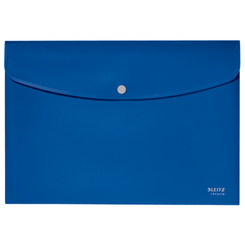 SOBRES POLIPROPILENO OPACO A4 CON BROCHE BOTON RECYCLE AZUL LEITZ 46780035