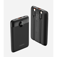 Miniatura 1 de VEGER C11 VG W1170 PowerBank 10000mAh smallest PD20W with cables bulit in