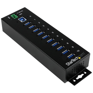 RUGGED-METAL-10PORT-USB-3.0-HUB-DIN-RAIL-AND-WALL-MOUNTAB-LE