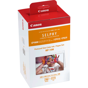 PAPEL---TINTA-CANON-RP-108-PARA-SELPHY-CP1300