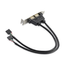 2-Port-USB-LP-Slot-Plate-Adapter