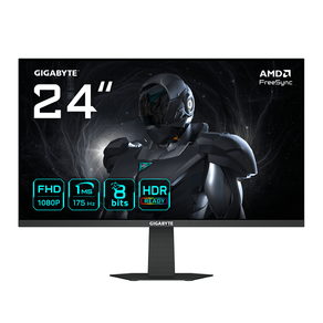 GIGABYTE-GS24F14A-Monitor-Gaming-24”-FHD---1920-x-1080-175Hz-1ms-400-cd-m²-FreeSync-HDR-Ready-HDMI-2.0-DisplayPort-1.4---23.8--LED-IPS-Full-HD-HDMI