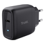 CARGADOR-USB-GAN-TRUST-MAXO-45W-1xUSB-C-INCLUYE-CABLE-USB-C-2m-COLOR-NEGRO