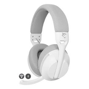 White-Shark-FALCON-Auriculares-Inal--mbrico-y-al--mbrico-Diadema-Juego-USB-Tipo-C-Bluetooth-Blanco--Gris