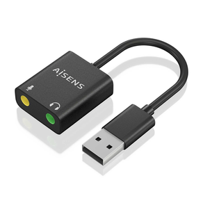 Aisens---Conversor-Usb-A-A-Audio-48Khz-Usb-A-M-2Xjack-3.5-H-Negro-1