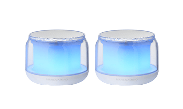 Mars Gaming Altavoces BT MS-AURAW 2.0 15W RGB