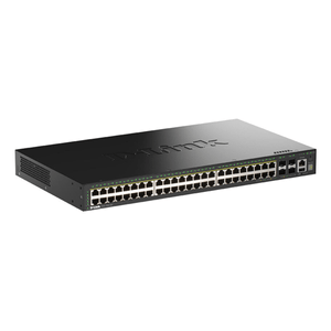 SWITCH-SEMIGESTIONABLE-D-LINK-STACKABLE-DGS-1530-52P-E-48P-GIGA-POE--4P-10G-SFP-