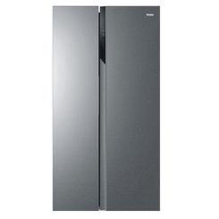 FRIGORIFICO AMERICANO HAIER HSR3918ENPG NOFROST E INOX
