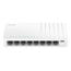 Cudy-Switch-8-Puertos-RJ45---Alimentacion-por-USB-C---Capacidad-Conmutacion-16Gbps---Indicadores-LED---138x61.5x24mm---Color-Bla