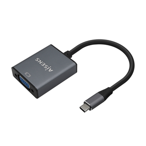 AISENS-Conversor-Aluminio-USB-C-a-VGA-USB-C-M-HDB15-H-Gris-15cm