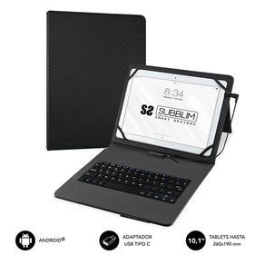 FUNDA-Y-TECLADO-TABLET-10.1---SUBBLIM-NEGRA