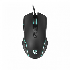White Shark GM 5003 AZARAH rat  n Juego Ambidextro USB tipo A   ptico 6400 DPI