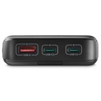 Miniatura 3 de POWERBANK HAMA PD 20 20000mAh 2xUSB-C PD 1xUSB-A CARGA RAPIDA COLOR ANTRACITA