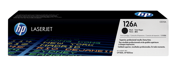 TONER HP LASERJET NEGRO 126A CE310A