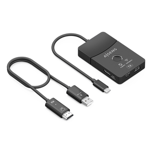 AISENS-Docking-USB-C-a-HDMI-1080P-60Hz--Inal--mbrico--30M--1xHDMI-4K60HZ--Cable--2xUSB-C-1xUSB-A-1xUSB-C-PD-100W--Negro