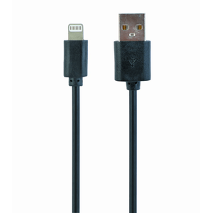 CABLE-USB-GEMBIRD-USB-2.0-A-LIGHTNING-1M-NEGRO