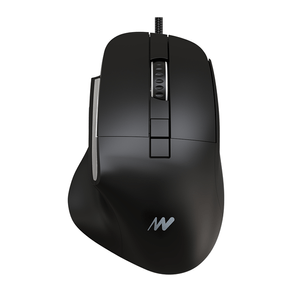 Raton-Netway-ME360-USB-Ergonomico-Vertical-Negro