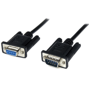 1M-BLACK-DB9-RS232-SERIAL