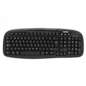 TECLADO-MULTIMEDIA-NILOX-USB-NEGRO