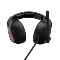 Miniatura 9 de Savio Strike Auriculares Al  mbrico Diadema M  sica uso diario Negro  Rojo