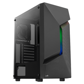 Caja-AEROCOOL--SCAPEBKV1-Caja-Gaming-ATX-Frontal-RGB-LED-Cristal-Templado-Ventilador-12cm-NegroRGB-Negro