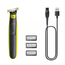 AFEITADORA-CARA-Y-CUERPO-PHILIPS-ON-BLADE-QP2724-23-WET-AND-DRY-USB-45MIN