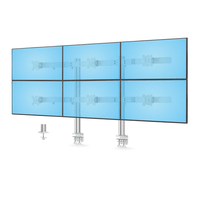 Miniatura 1 de Brazo Soporte de Sobremesa para 6 Monitores - Max 32  8kg