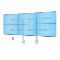 Miniatura 2 de Brazo Soporte de Sobremesa para 6 Monitores - Max 32  8kg