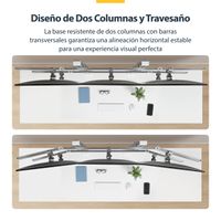 Miniatura 14 de Brazo Soporte de Sobremesa para 6 Monitores - Max 32  8kg