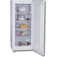 CONGELADOR VERTICAL ROMMER CVE 121 E ALTO 1,26 CM A 130 LITROS BLANCO