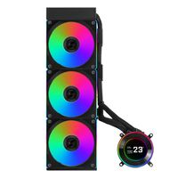 Miniatura 3 de Lian Li GA II Hydroshift II LCD C 360CL Procesador Sistema de refrigeraci  n l  quida todo en uno 12 cm Negro 1 pieza s