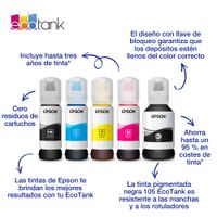 Miniatura 4 de Epson Botella Tinta Ecotank 106 Cyan