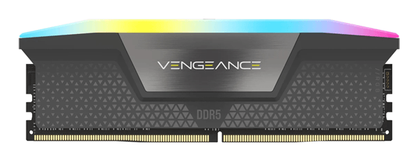 MEMORIA CORSAIR DDR5 16GB 2X8GB PC5600 VENGEANCE RGB CMH16GX5M2B5600Z40