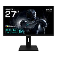 Miniatura 2 de MONITOR GIGABYTE 27" G27Q3,SS IPS,2560X1440 (QHD),16:9,0.5MS,IPS,1000:1,210HZ,2HDMI+1DP+1USB2.0+1 TYPE C,AJUSTABLE,NEGRO