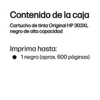 Miniatura 4 de CARTUCHO HP NEGRO 303XL