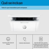 Miniatura 5 de HP  Multifunción A4Wifi Laser  LaserJet M140w Inalámbrico Multifunction Blanco y negro Impresora, Fotocopiadora, escáner